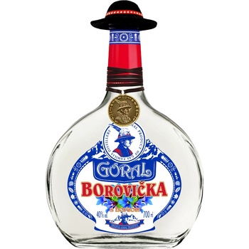 Goral borovička Horec 40% 0,7 l (čistá fľaša)