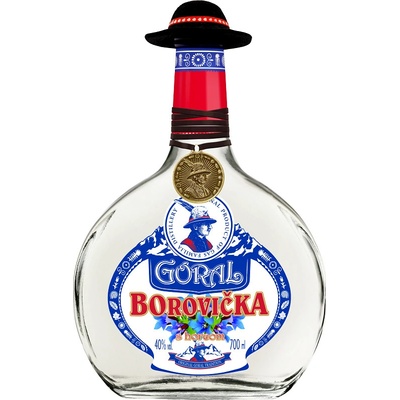 Goral borovička Horec 40% 0,7 l (čistá fľaša)