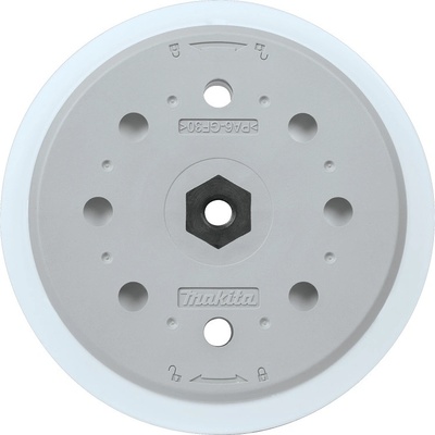 Základní deska pro excentrickou brusku / leštičku Makita BO6050J - 150mm, super soft (197316-3) – Zboží Mobilmania