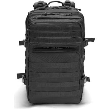 DRAGOWA Tactical Тактическа раница DRAGOWA US Flag Moll 3P, черна (DRG028.Black)