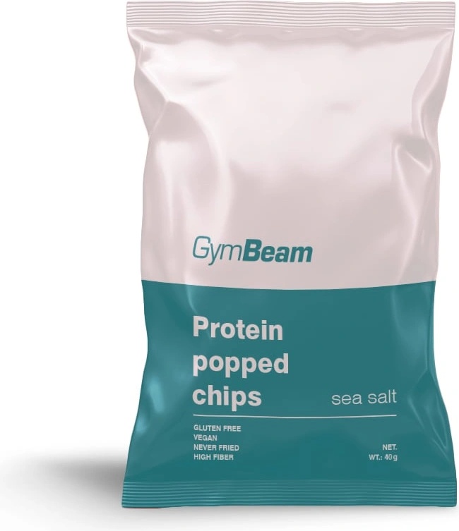 GymBeam Протеинов чипс 40 g морска сол