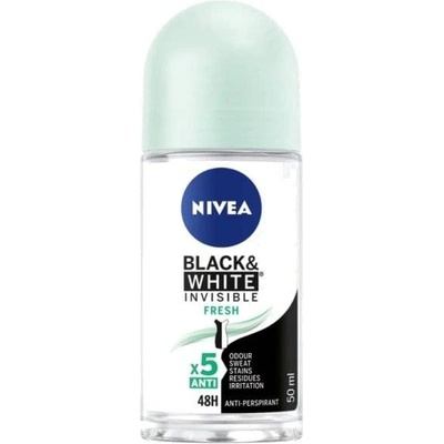 Beiersdorf Nivea Рол-он за жени 50ml B&W Invisible Fresh (Индонезия) бр