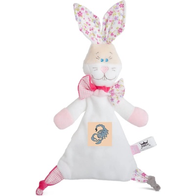 Амек Тойс Мека играчка за гушкане Амек Тойс - Зайче, зодия Скорпион, за момиче (090674-8)