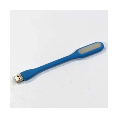 Svetlo k notebooku, pogumované, modré, USB, LED