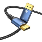 Vention DisplayPort/M (8K, HD, плат, алуминий), 1, 5 м, кабел