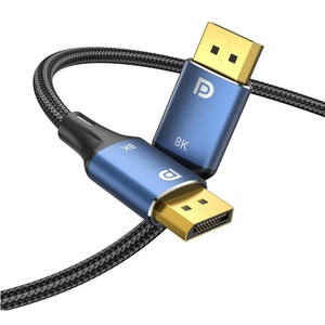 Vention DisplayPort/M (8K, HD, плат, алуминий), 1, 5 м, кабел