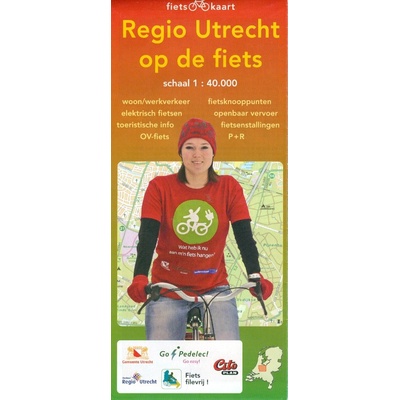 cyklomapa Regio Utrecht op de fiets 1:40 t.
