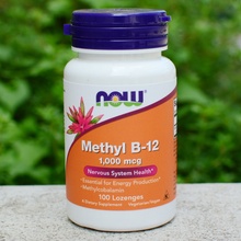 Now Vitamin B12 Metylkobalamin 1000 μg 100 pastilek