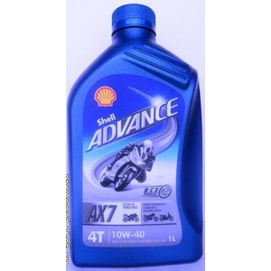 Shell Advance AX7 4T 10W-40 1 l