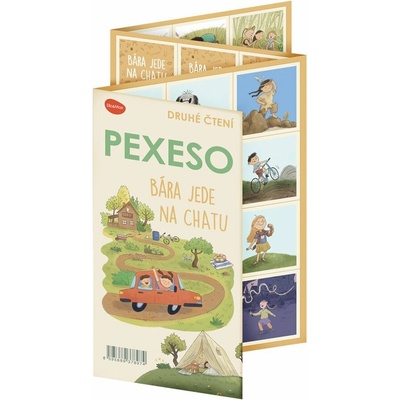 Pexeso Bára jede na chatu
