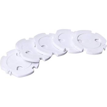 Commel Детска защита за контакт бяла 10 броя в комплект Commel (C48109-1)