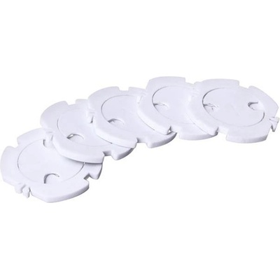 Commel Детска защита за контакт бяла 10 броя в комплект Commel (C48109-1)