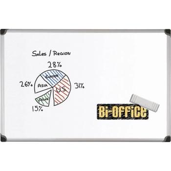 Bi-Office Бяла магнитна дъска Bi-Office Maya W Series (11303051)