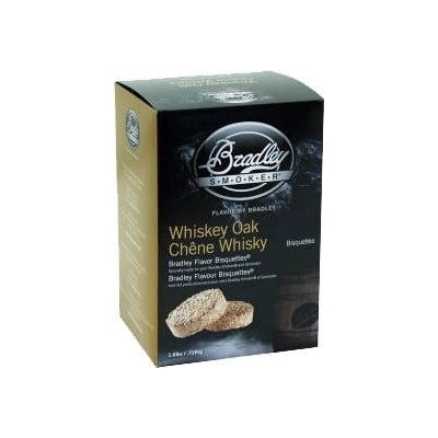 Bradley Smoker grilovací brikety whiskey dub 48 kusů