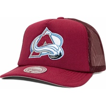 Mitchell & Ness Colorado Avalanche Evergreen Trucker Maroon