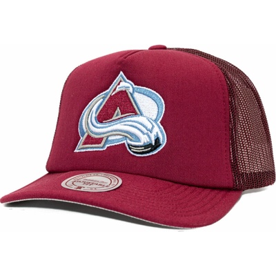 Mitchell & Ness Colorado Avalanche Evergreen Trucker Maroon