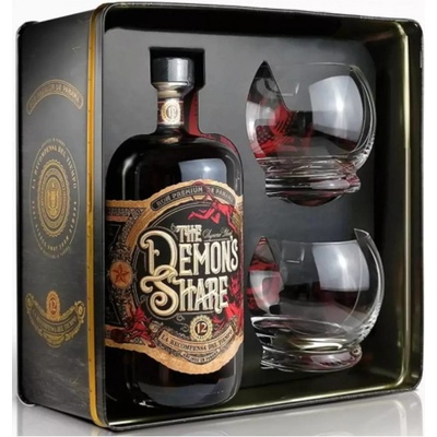 Demon´s Share 12y 41% 0,7 l (dárčekové balenie 2 poháre)