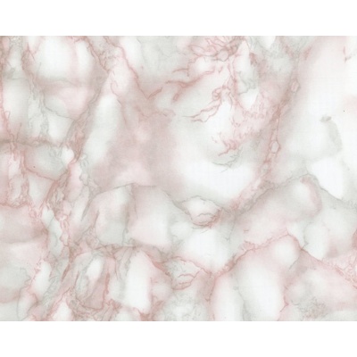 Gekkofix 55746 Samolepící tapeta mramor růžový Carrara, šířka 67,5 cm, metrážsamolepicí tapeta CARRARA PINK Venilia