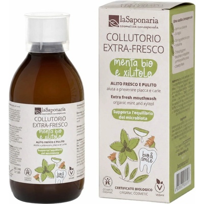 La Saponaria Extra svieža s mätou a xylitolom 250 ml