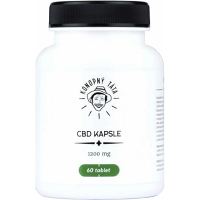 Konopný Táta CBD kapsule 1200mg 60 tabliet