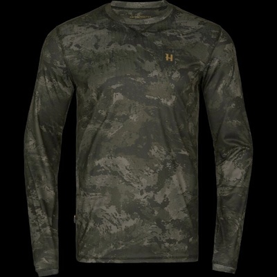 HÄrkila pánske dlhým rukávom Noctyx Camo L/S T-shirt AXIS MSP black