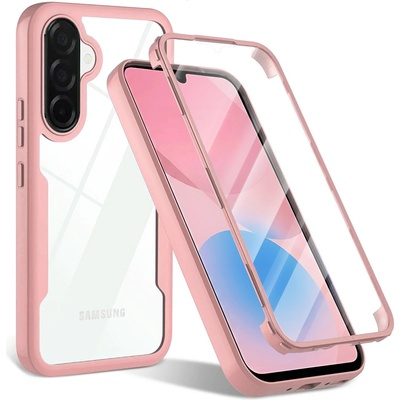 Techsuit Калъф за Samsung Galaxy A27 5G - ColorVerse 360 Series + протектор - Techsuit - Розов