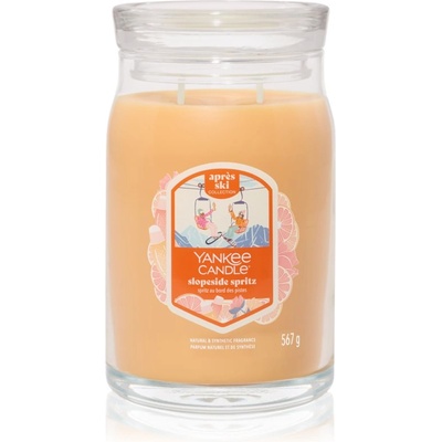 Yankee Candle Slopeside Spritz ароматна свещ Signature 567 гр