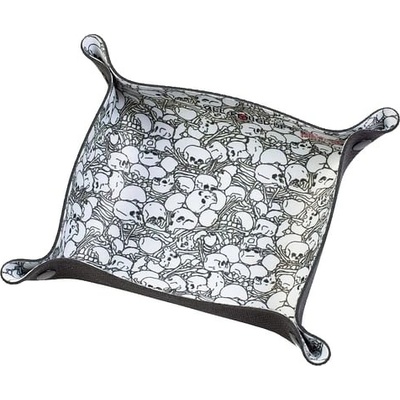 Skládací podložka na házení kostek Skulls Antique