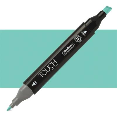 Lihová fixa TOUCH oboustranná Fine & Chisel, Turquoise blue (B68)