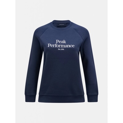 Peak Performance W Original Crew modrá