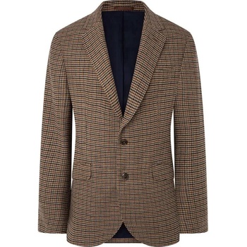 HACKETT Сако Hackett Autumn Gunclub blazer - Brown (Brown / Multicolor)