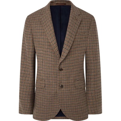 HACKETT Сако Hackett Autumn Gunclub blazer - Brown (Brown / Multicolor)