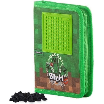 PIXIE CREW & minecraft Ученически несесер с едно отделение