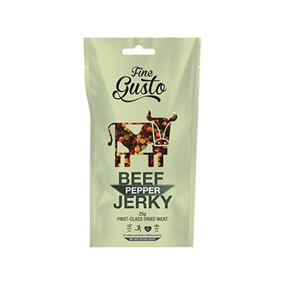 Fine Gusto Hovězí jerky - Pepř 25g