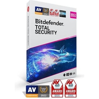 Bitdefender Total Security 2020 5 lic. 12 mes.