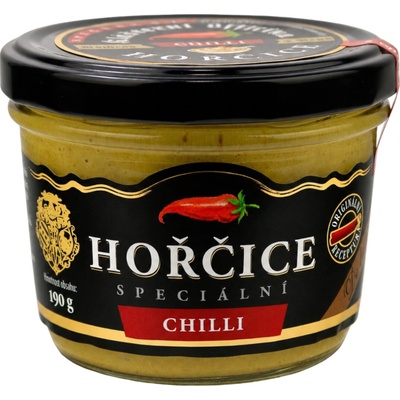 Klášterní officína Hořčice CHILLI 190 g