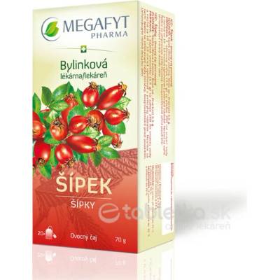 Megafyt čaj bylinková lekáreň Šípek 20 x 3,5 g