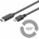 MicroConnect USB-C to USB2.0 Micro B 1M Black, for synching and charging, Speed Rate at 0, 48 Gbs. 2, 5W