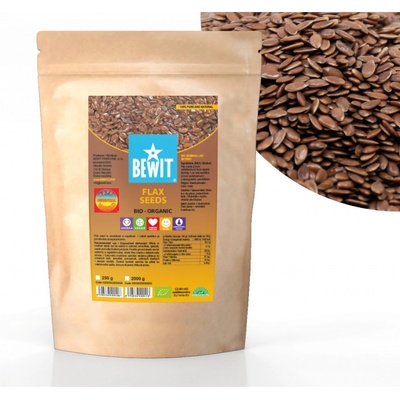 Bewit BIO Semínka Lnu Setého 250 g