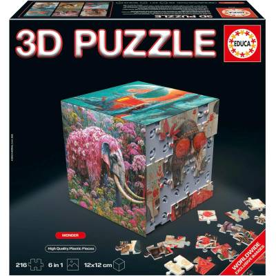 Educa 3D Пъзел Educa от 6 x 36 части - Чудо (EDU20334)