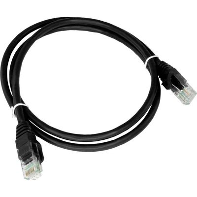 Avizio KKU6CZA0.5 Cat6 U/UTP (UTP), 0,5m, černý