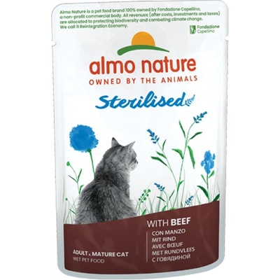 Almo Nature Sterilised hovězí 70 g