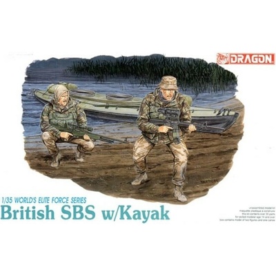 Dragon British SBS w/ Kayak 1:35
