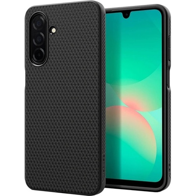 Spigen Samsung A26 5G SPIGEN LIQUID AIR силиконов протектор за телефон, устойчив на удар, диамант, черен ACS09290 (ACS09290)