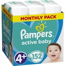 Pleny Pampers Active Baby 4 152 ks