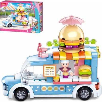 Sluban B0993B Pojízdná prodejna hamburgerů