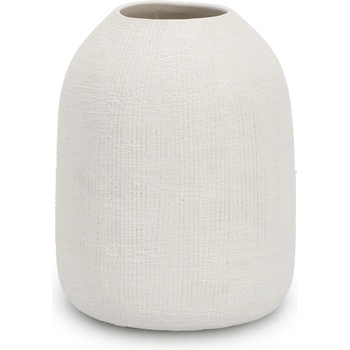 Bizzotto ДЕКОРАТИВНА ВАЗА papyrus 15, 8x19, 5cm БЯЛА (0501445)