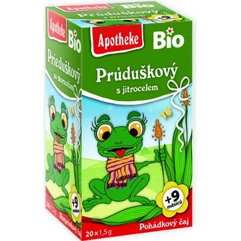 Apotheke rozprávka Prieduškový so skorocelom Bio 20 x 1,5 g