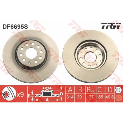 TRW KFZ Ausruestung GmbH DF6695S