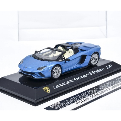 Lamborghini Aventador S Roadster 2017 modrá metalízaALTAYA 1:43
